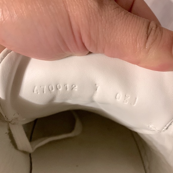 🤍❤️🤍❤️🤍💯 % AUTHENTIC GUCCI ACE SNEAKERS SIZE 10 FOR WOMEN/ SIZE 7 FOR MEN / - Picture 8 of 12